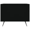 Schwarze Couchtische Benoni 50x50x40cm (2 Stück Holz)