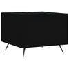 Schwarze Couchtische Benoni 50x50x40cm (2 Stück Holz)
