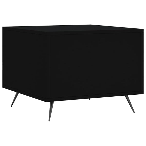 Schwarze Couchtische Benoni 50x50x40cm (2 Stück Holz)