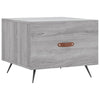 Grauer Couchtisch Benoni 50x50x40cm (Holz)