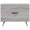 Grauer Couchtisch Benoni 50x50x40cm (Holz)