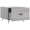 Grauer Couchtisch Benoni 50x50x40cm (Holz)