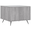 Grauer Couchtisch Benoni 50x50x40cm (Holz)
