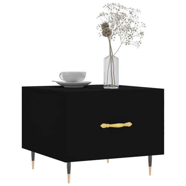 Couchtisch Gatie 50x50x40cm (Holz), schwarz