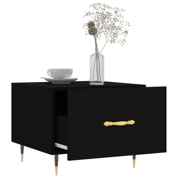 Couchtisch Gatie 50x50x40cm (Holz), schwarz