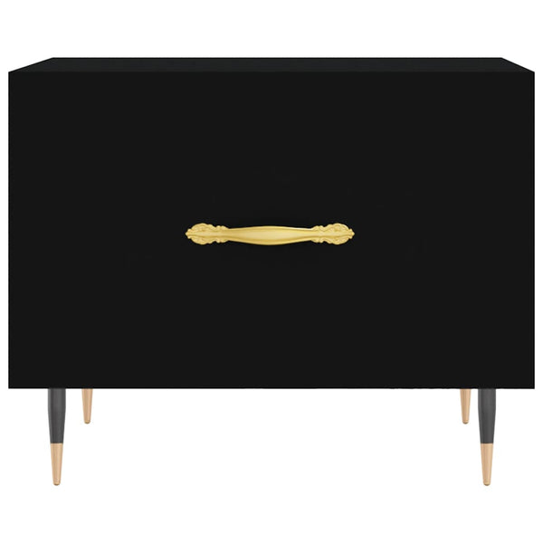 Couchtisch Gatie 50x50x40cm (Holz), schwarz