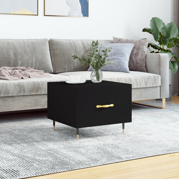 Couchtisch Gatie 50x50x40cm (Holz), schwarz