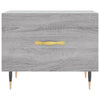 Graue Couchtische Gatie 50x50x40cm (2 Stück Sonoma-Holz)