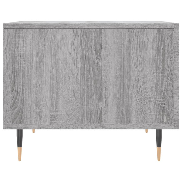 Graue Couchtische Gatie 50x50x40cm (2 Stück Sonoma-Holz)