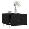 Schwarzer Couchtisch Ionus 50x50x40cm (Holz)