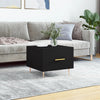 Schwarzer Couchtisch Ionus 50x50x40cm (Holz)