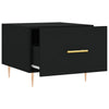 Schwarze Couchtische Ionus 50x50x40cm (2er-Set Holz)