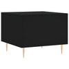 Schwarze Couchtische Ionus 50x50x40cm (2er-Set Holz)