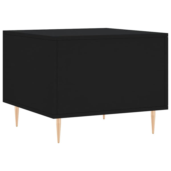 Schwarze Couchtische Ionus 50x50x40cm (2er-Set Holz)