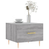Grauer Couchtisch Ionus 50x50x40cm (Holz)