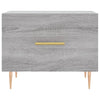 Grauer Couchtisch Ionus 50x50x40cm (Holz)