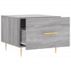 Grauer Couchtisch Ionus 50x50x40cm (Holz)
