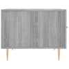 Grauer Couchtisch Ionus 50x50x40cm (Holz)