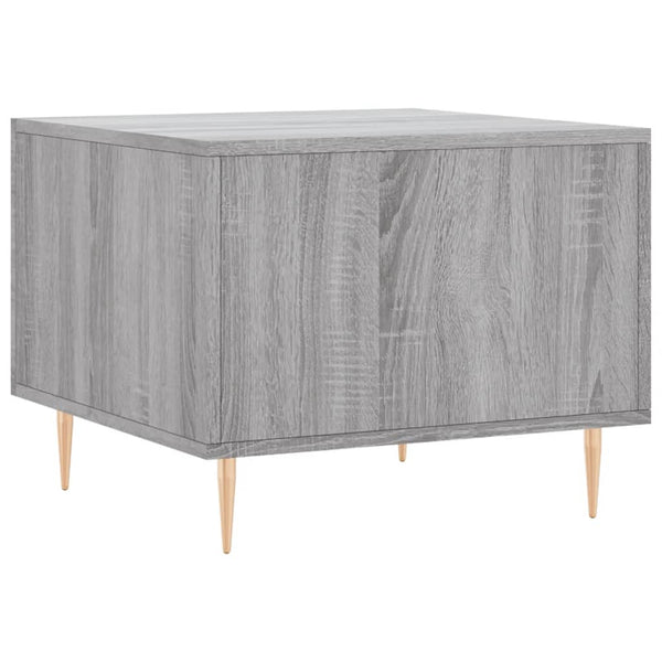Grauer Couchtisch Ionus 50x50x40cm (Holz)