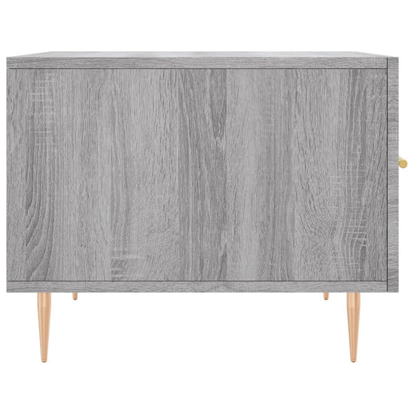 Graue Couchtische Ionus 50x50x40cm (2 Stk. Sonoma-Holz)