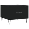 Couchtisch Lentia schwarz 50x50x40cm (Holz)