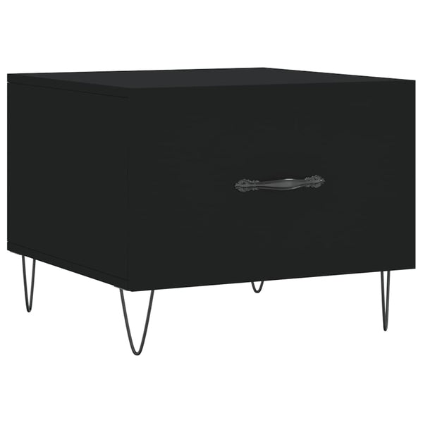 Couchtisch Lentia schwarz 50x50x40cm (Holz)