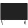 Couchtisch Lentia schwarz 50x50x40cm (Holz)