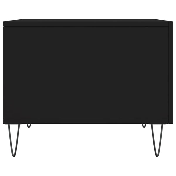 Couchtisch Lentia schwarz 50x50x40cm (Holz)