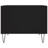 Schwarze Couchtische Lentia 50x50x40cm (2 Stück, Holz)