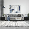 Schwarze Couchtische Lentia 50x50x40cm (2 Stück, Holz)