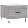 Grauer Couchtisch Lentia 50x50x40cm (Holz)