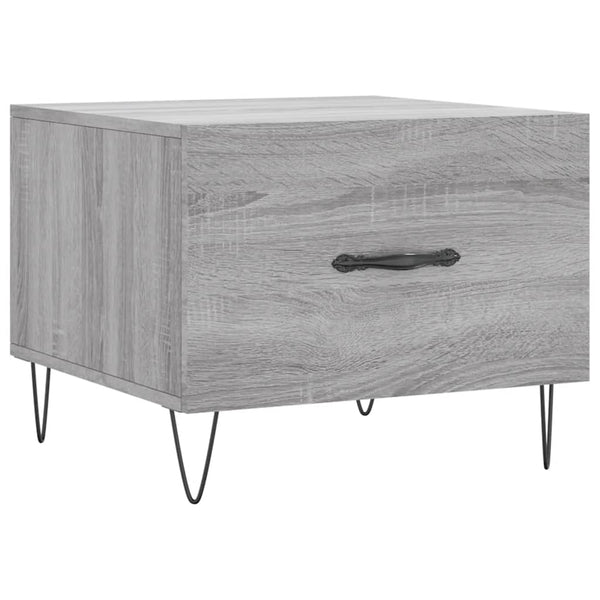 Grauer Couchtisch Lentia 50x50x40cm (Holz)