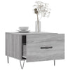 Grauer Couchtisch Lentia 50x50x40cm (Holz)