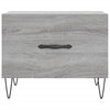 Grauer Couchtisch Lentia 50x50x40cm (Holz)
