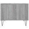 Grauer Couchtisch Lentia 50x50x40cm (Holz)