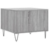 Grauer Couchtisch Lentia 50x50x40cm (Holz)