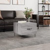 Grauer Couchtisch Lentia 50x50x40cm (Holz)