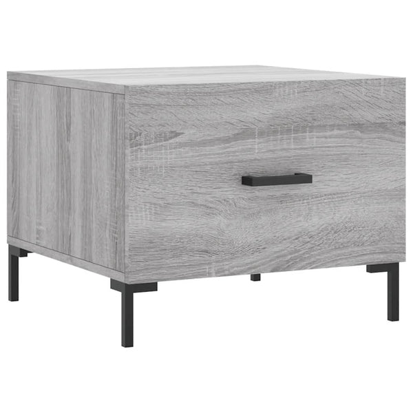 Grauer Couchtisch Terestre 50x50x40cm (Holz)