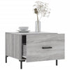 Grauer Couchtisch Terestre 50x50x40cm (Holz)