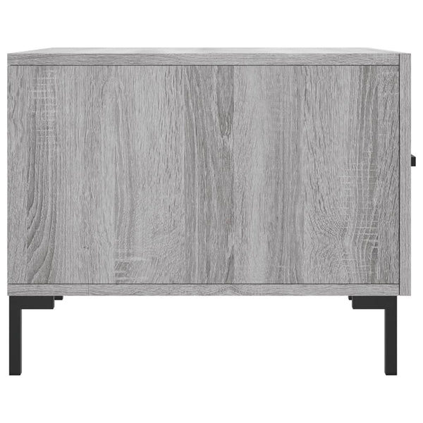 Grauer Couchtisch Terestre 50x50x40cm (Holz)
