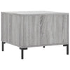 Grauer Couchtisch Terestre 50x50x40cm (Holz)
