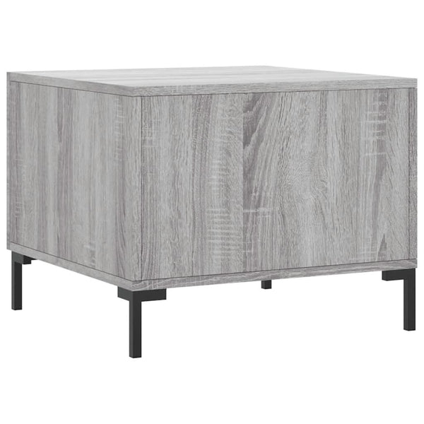 Grauer Couchtisch Terestre 50x50x40cm (Holz)