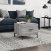Grauer Couchtisch Terestre 50x50x40cm (Holz)