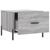 Grauer Couchtisch Gambela 50x50x40cm (Holz)