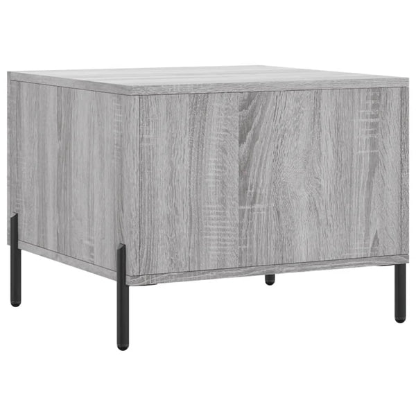Grauer Couchtisch Gambela 50x50x40cm (Holz)