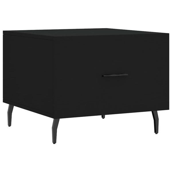 Schwarze Couchtische Ragabeja 50x50x40cm (2 St. Holz)