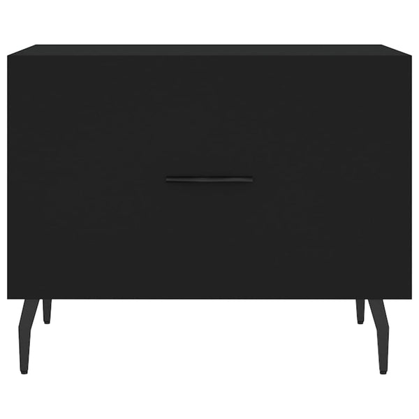Schwarze Couchtische Ragabeja 50x50x40cm (2 St. Holz)