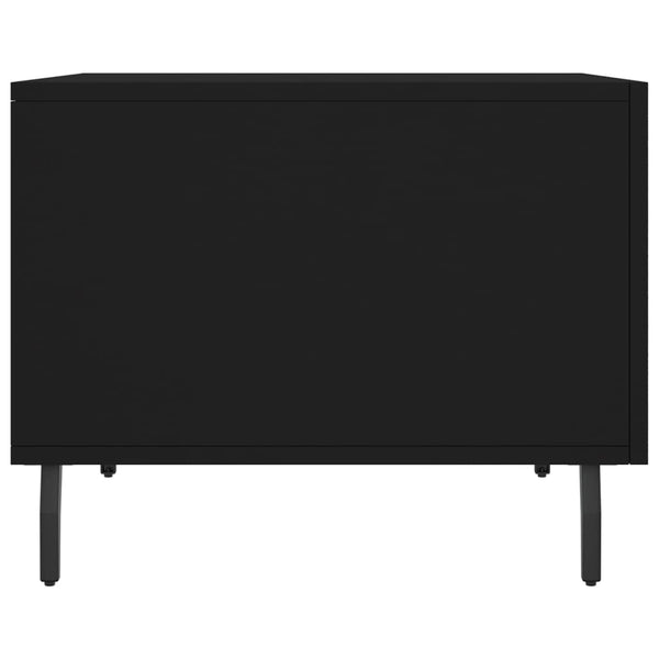 Schwarze Couchtische Ragabeja 50x50x40cm (2 St. Holz)