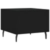Schwarze Couchtische Ragabeja 50x50x40cm (2 St. Holz)