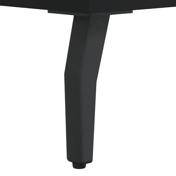 Schwarze Couchtische Ragabeja 50x50x40cm (2 St. Holz)